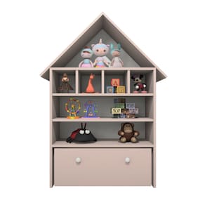 Casinha Infantil Organizadora de Brinquedos 100% MDF PlanCasa