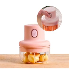 Triturador de alho elétrico doméstico vegetal elétrico usb p