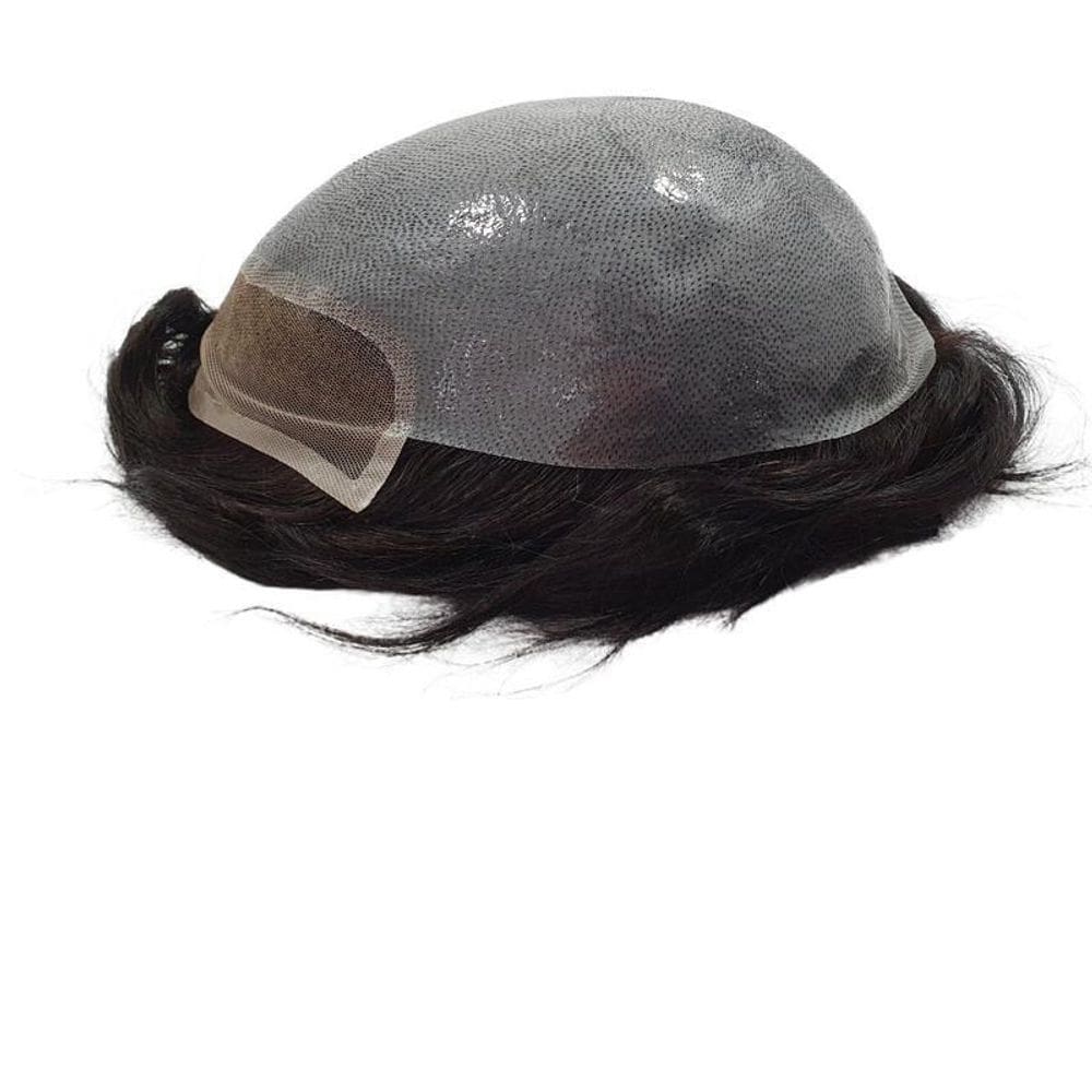 Prótese capilar cabelo humano hibrida natural bio sh cherey