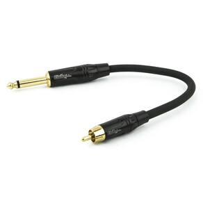 Cabo adaptador rca para p10 profissional mono - 2 metros