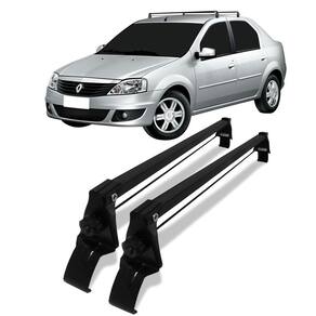 Rack teto bagageiro travessa renault logan 2007 até 2013