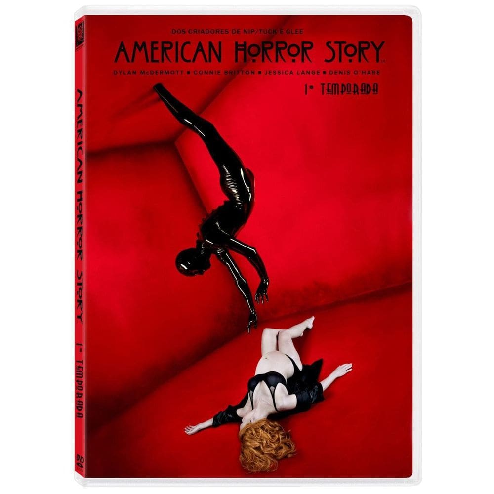 Dvd american horror story - 1ª temporada - 4 discos