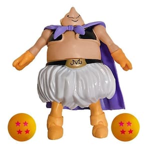 Majin boo dbz: boneco articulado + 2 de dragão