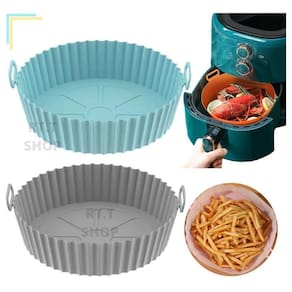 Forma silicone air fryer micro-ondas - resistente