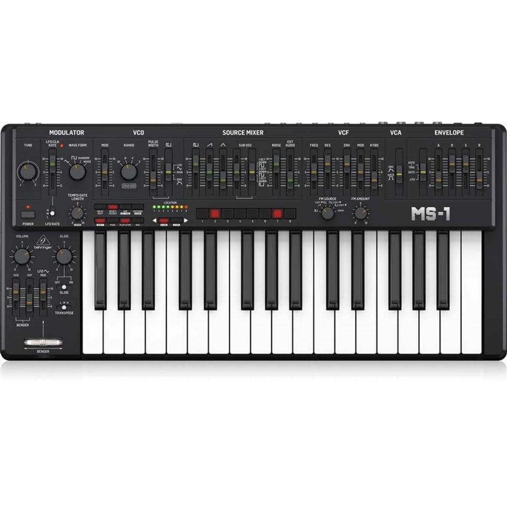 Sintetizador parafonico analogico semi-modular ms-1bk