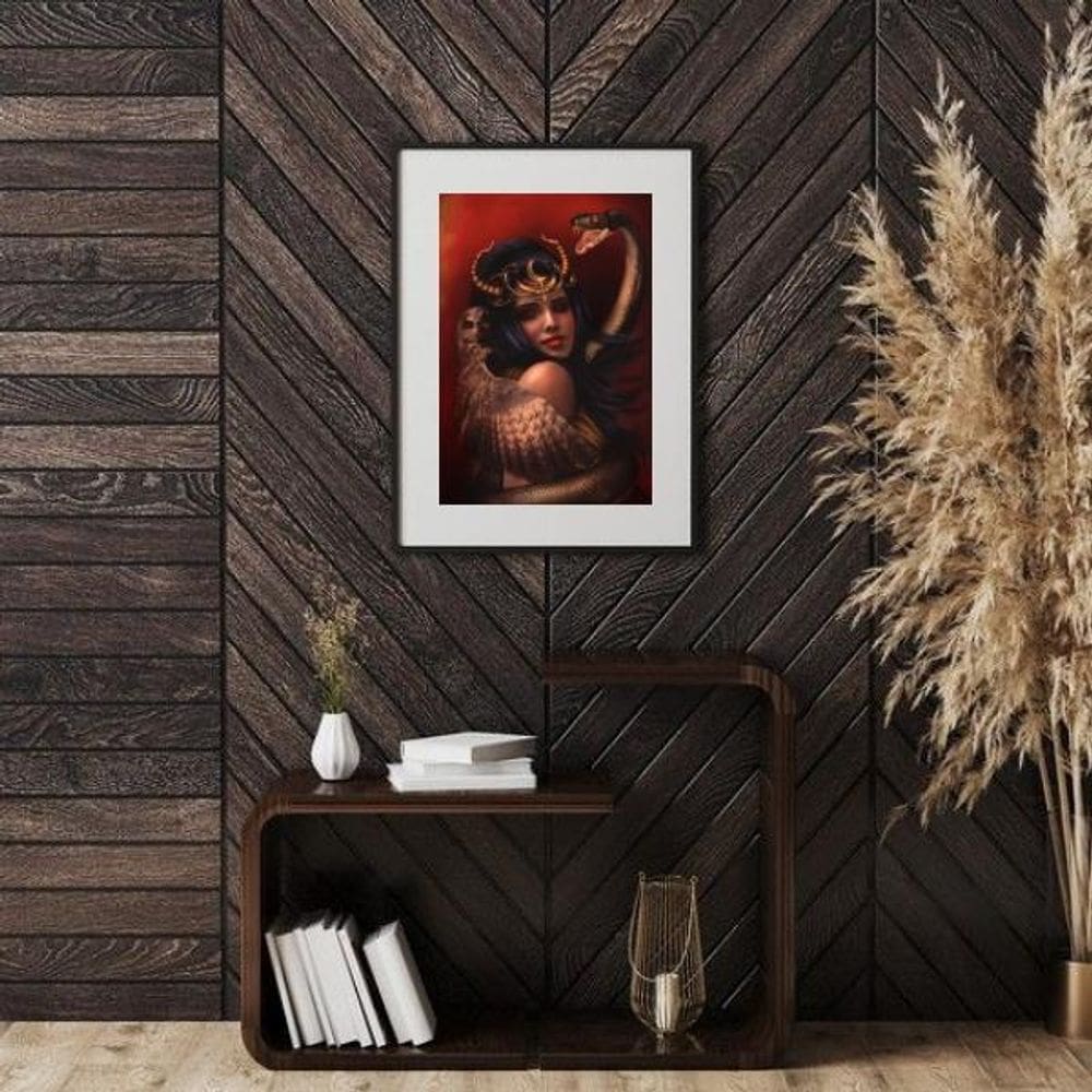 Quadro Decorativo Arquétipo Lilith - 60X48Cm