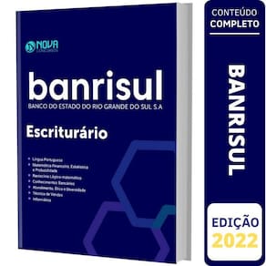 Apostila concurso banrisul - escriturário do banrisul