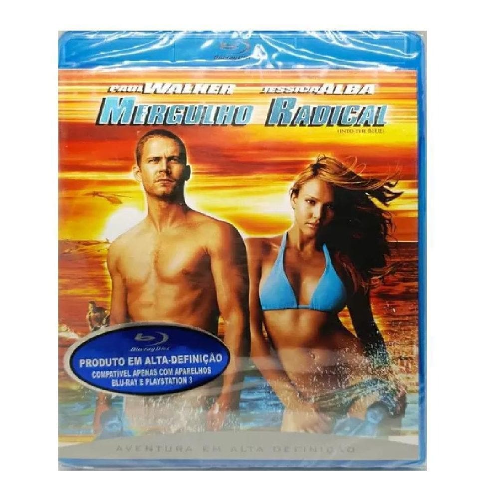 Blu-ray mergulho radical - paul walker jessica alba - sony