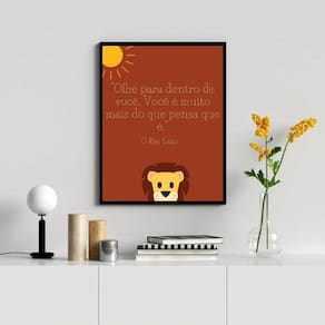 Quadro Você É Muito Mais Do Que Pensa Que É 45X34Cm