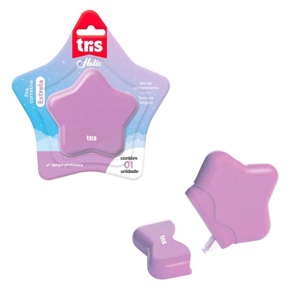 Fita Corretiva Estrela Holic Dreamy - 8M X 5Mm - Tris