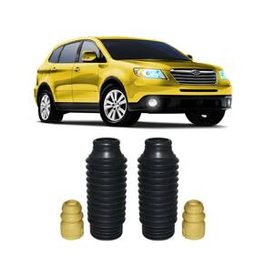 Kit batente guarda pó dianteiro subaru tribeca 2009 2010 11