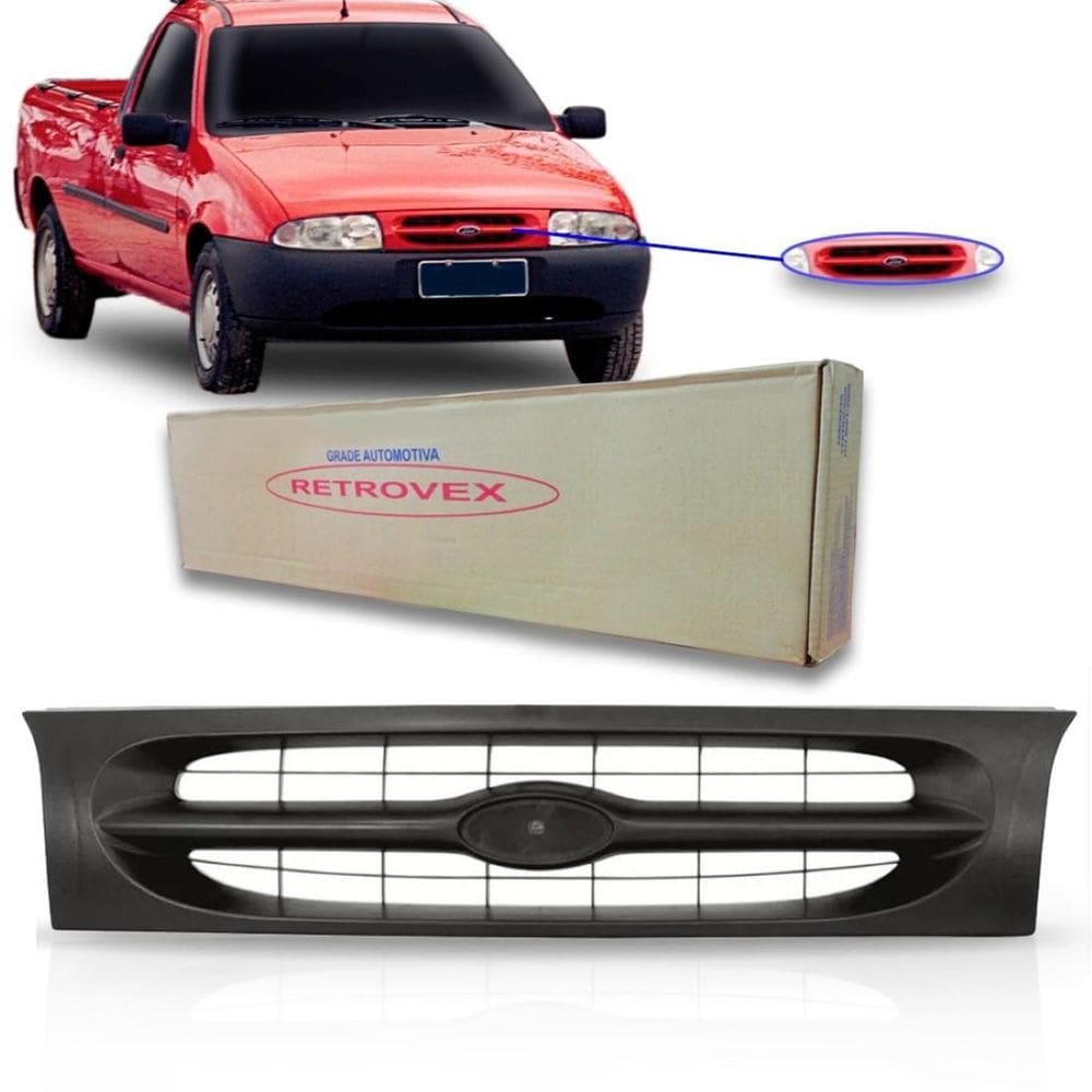 Grade courier 1996 1997 1998 1999 preta pickup