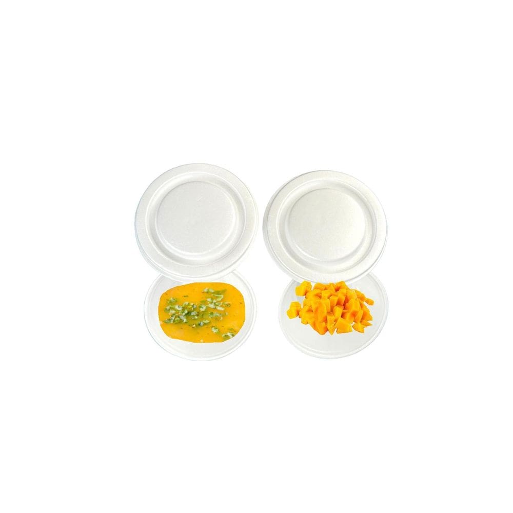 Kit 150Un Pote Térmico Cumbuca Isopor 300Ml Com Tampa