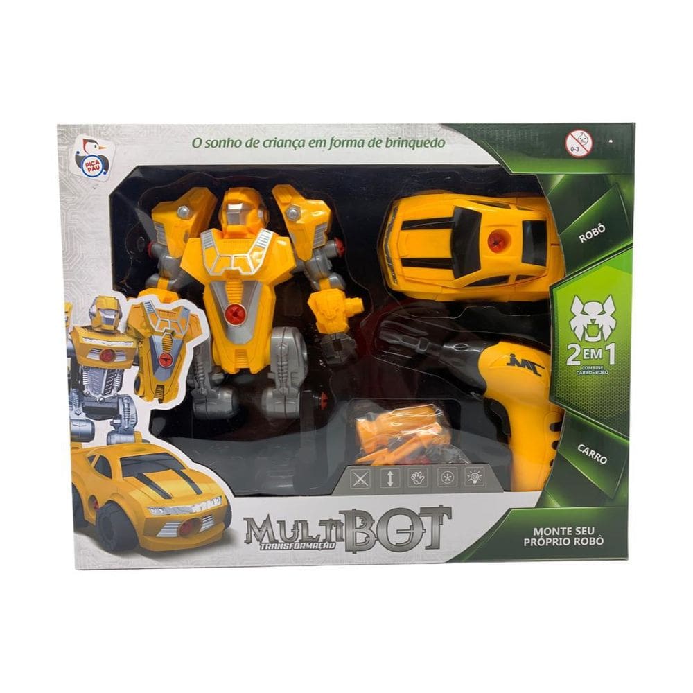 Multibot Car Transform - Pica-Pau