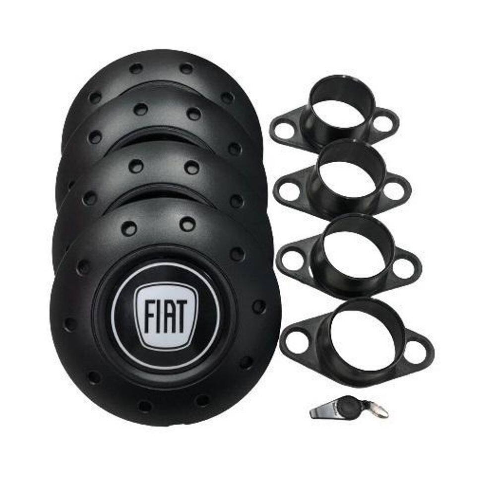 Calotas miollo fiat uno aro 15 2010/2018 amarok preto