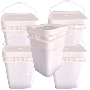 Pote tupperware 20 litros 5 pçs