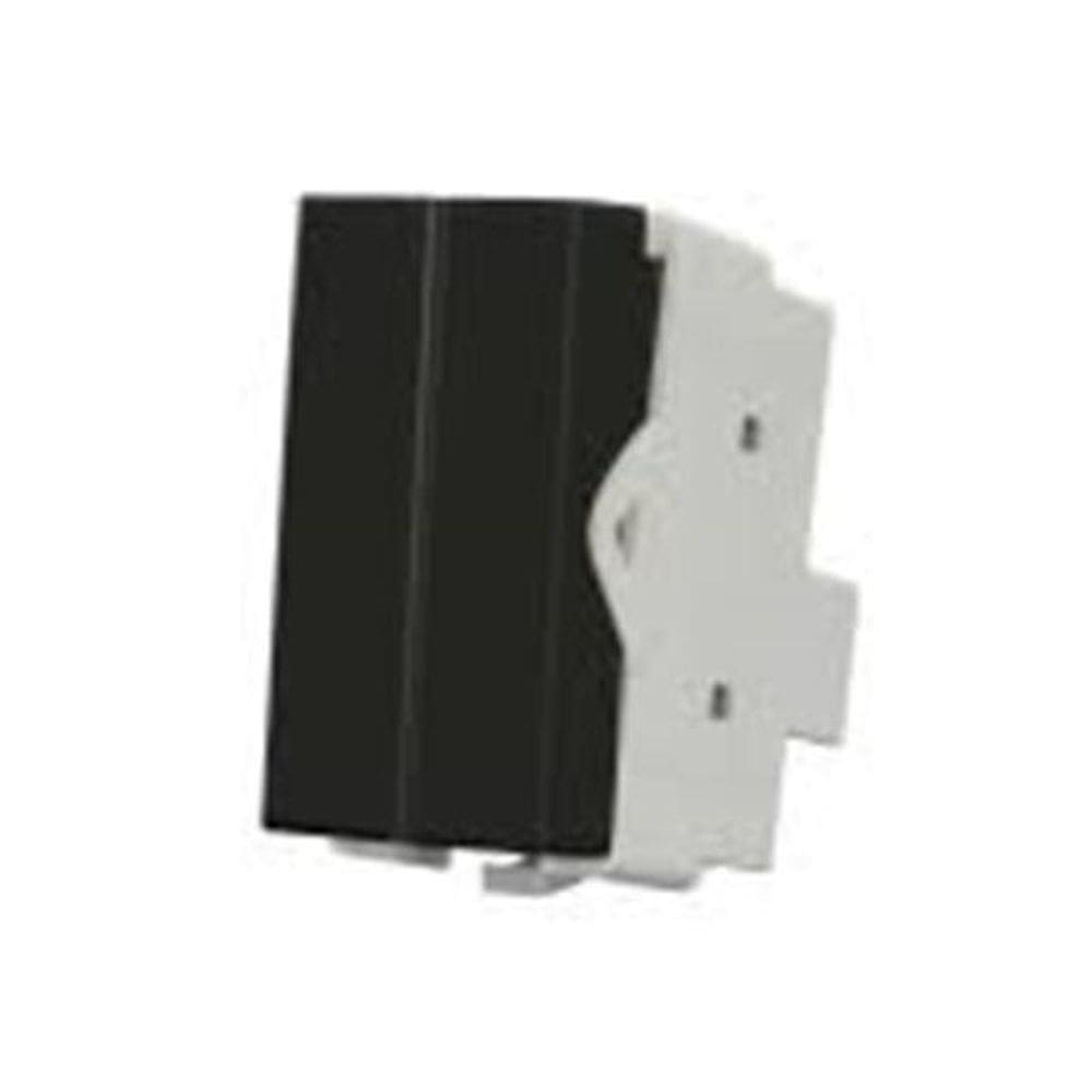 Kit 10 interruptores duplos 10a 250v ebony infiniti