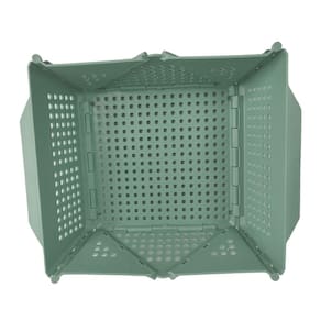 Cesta Secar Frutas Verduras Legumes Vegetais Dobravel Porta Objetos Cozinha Copa Casa Mesa