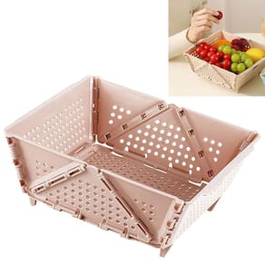 Cesta Secar Frutas Vegetais Verduras Dobravel Cozinha Pia Drenagem Alimentos Escorredor Dobravel Porta Objetos