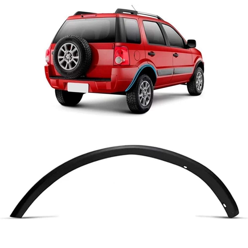 Alargador paralama traseiro ecosport 03 a 11 longa direita