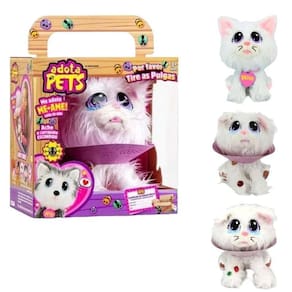 Bicho Ursinho De Pelúcia Adota Pets Com Acessórios Multikids