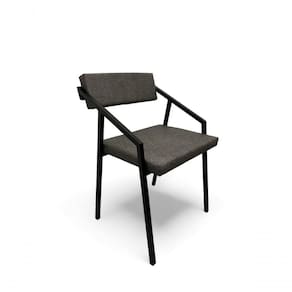 Cadeira Zênite Metalon Preto Cinza