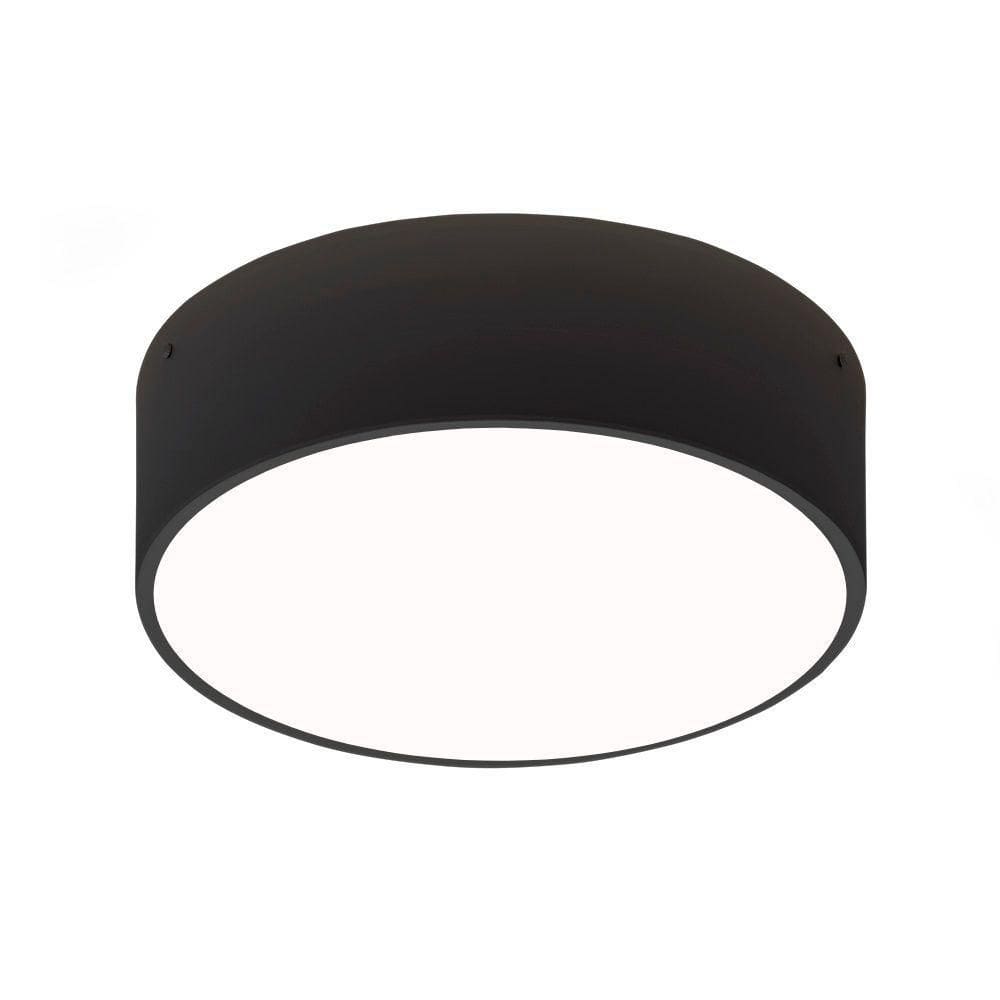 Plafon Taschibra Ring Redondo Taschibra Bivolt 4xe27 Bivolt Preto