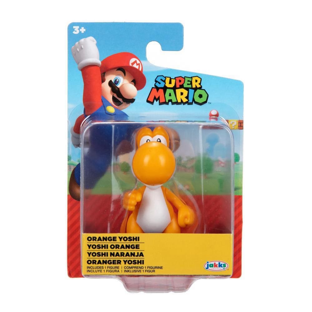 Boneco - 2.5 Polegadas Colecionável - Yoshi Orange