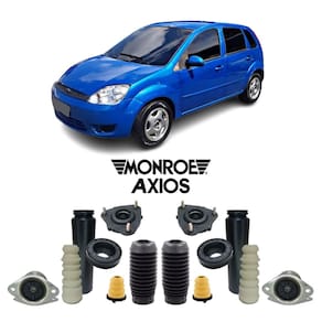4 kit do amortecedor ford fiesta 2006 07