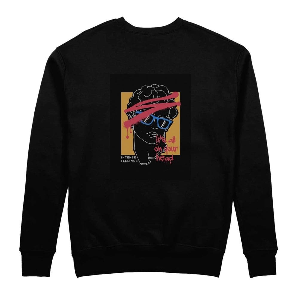 Blusa Moletom Estampa Não Desbota Flanelada por Dentro Algodao Manga Comprida Moderna Premium