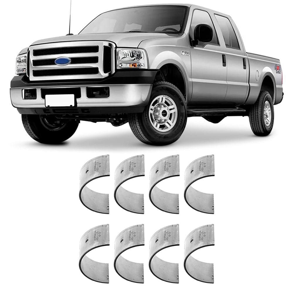 Bronzina Casquilho Biela 0.25 Cargo F-250 F-4000 Metal Leve