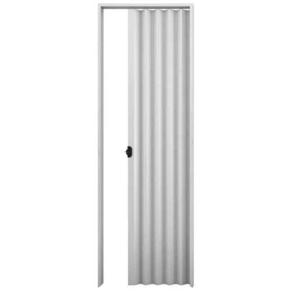 Porta Sanfonada  80 x 210cm Plasbil Cinza