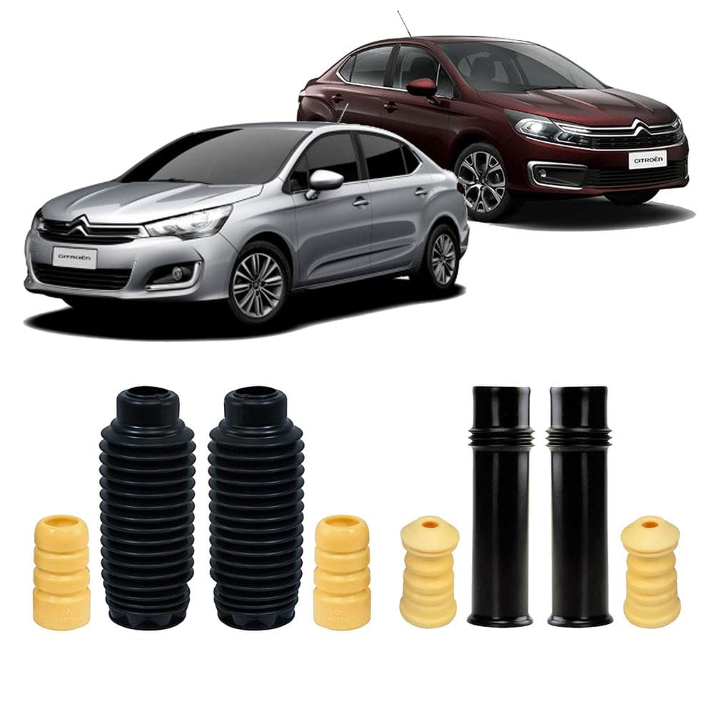 Kit 4 batente coifa do amortecedor citroen c4 lounge 2012-19