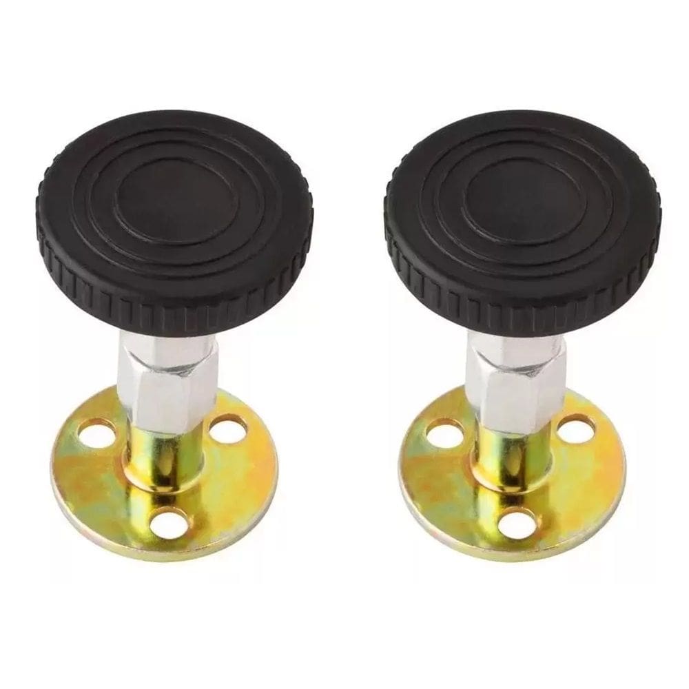 2PCS Estabilizador Moveis Metal Borracha Adesivo Ajustavel Facil Instalar Armarios Guarda Roupas Camas