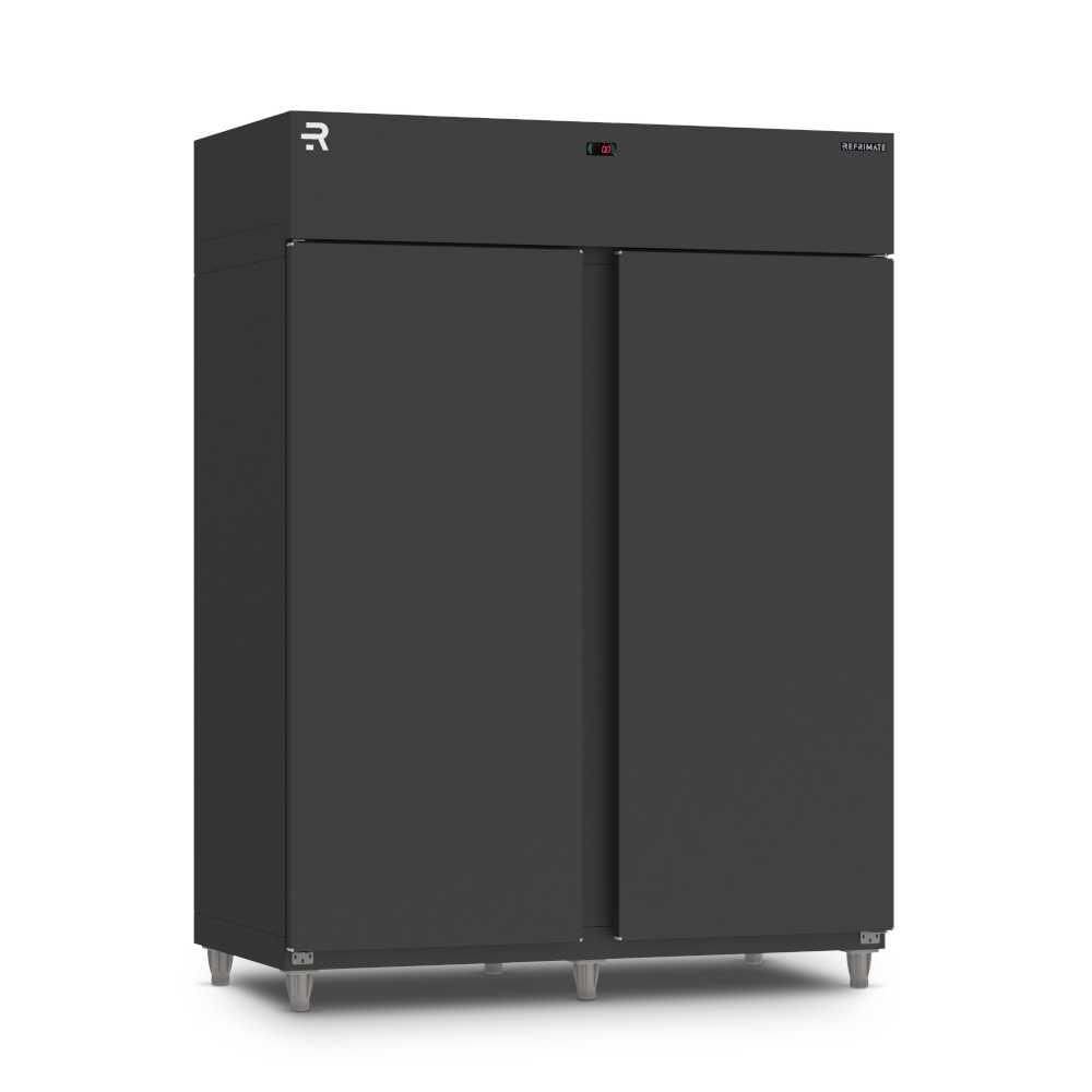 Mini Câmara Resfriados 1900L c/ Kit Prateleira 2 Portas Preto MCVR1900 220V – Refrimate