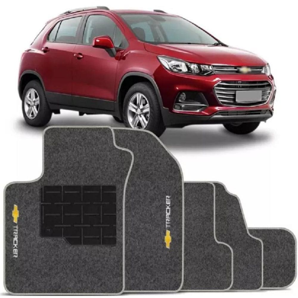 Tapete automotivo carpete forração gm tracker