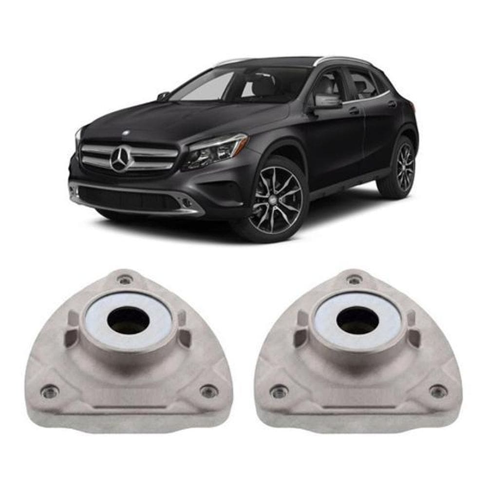 Kit 2 coxins suspensão dianteira mercedes gla 250 2016/17/18