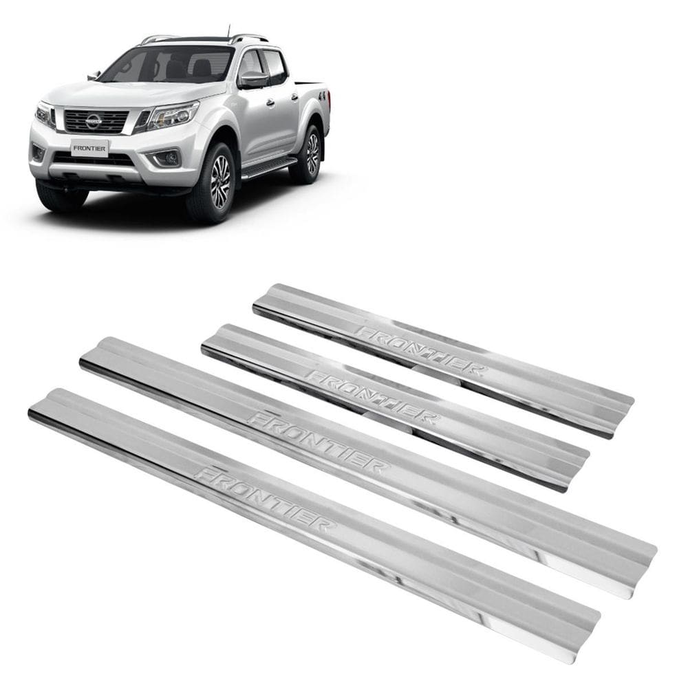 Soleira aço inox 4 portas  brasikar frontier 2018