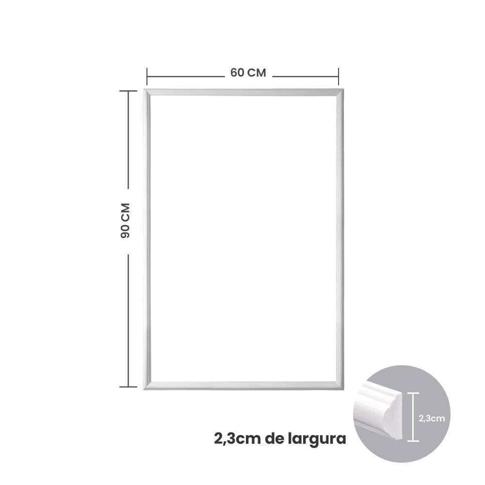 Roda meio boiserie autocolante moldura kit cortado 60x90
