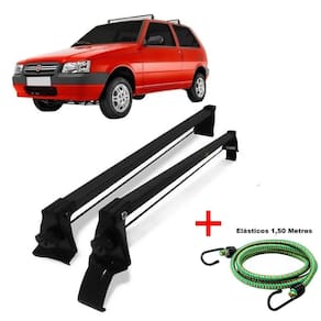 Rack teto fiat uno mille 2pts 1984 a 2013 e 1 elastico corda