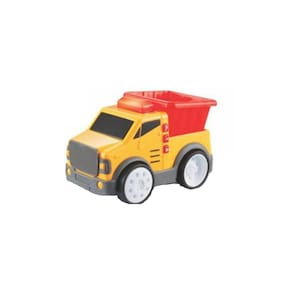 Brinquedo super caminhão de carga aperta e anda yes toys