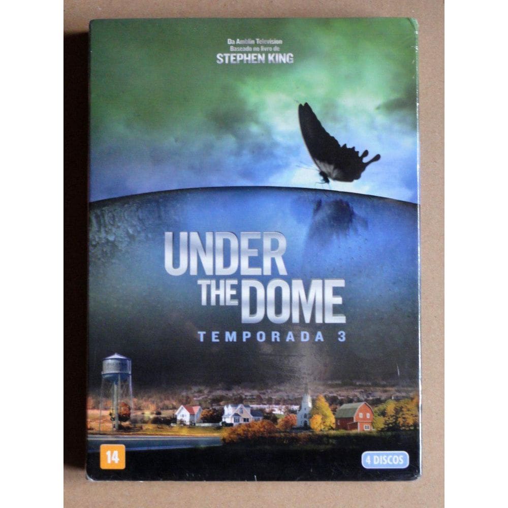 Box dvd - under the dome 3ª temporada 4 discos