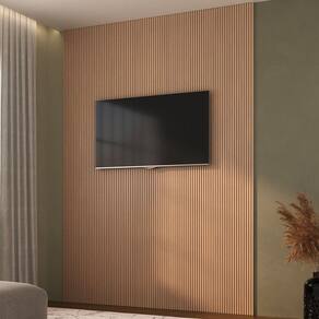 Painel Ripado de Poliestireno 9 Barras de 2,85m x 12,2cm Ruffino Marupá