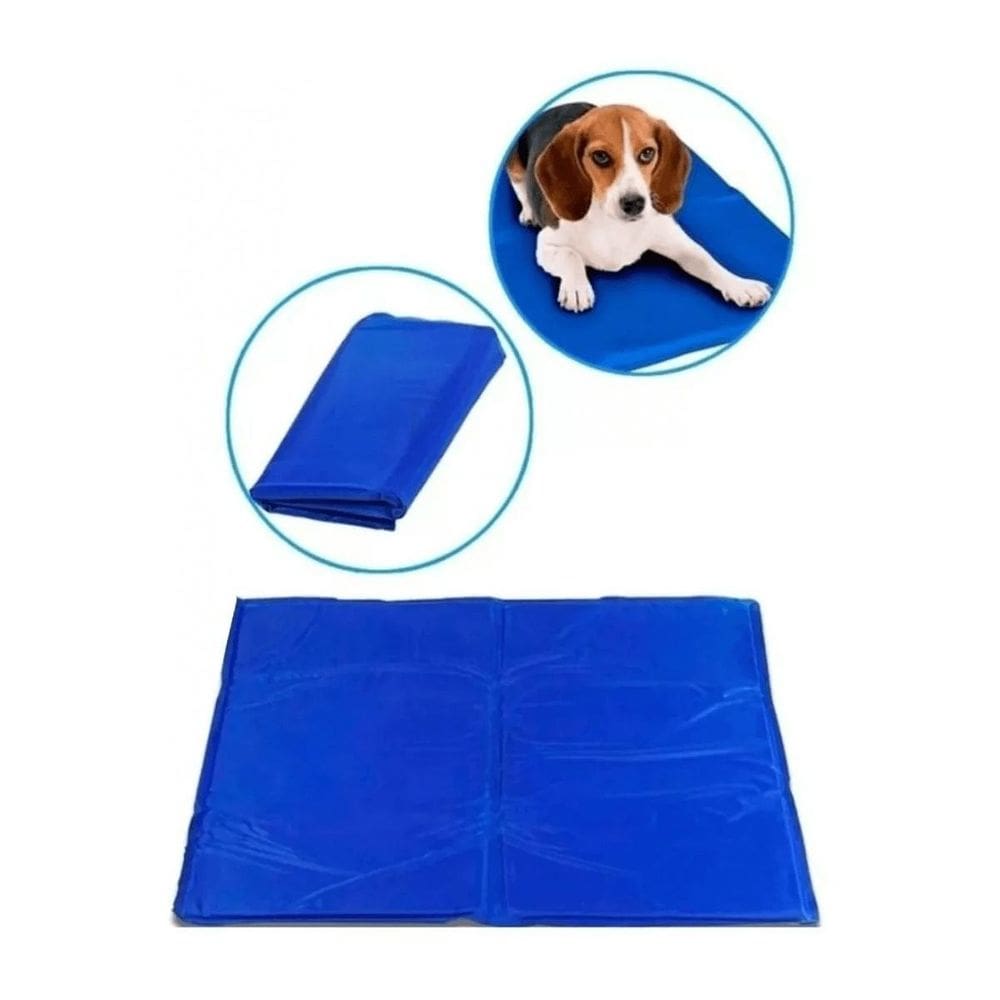 Tapete refrescante pet cachorro gato gelado pequeno 50x65