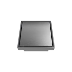 Ralo Oculto Quadrado Astra Roc15I 15Cm Inox Escovado