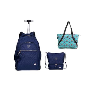 Kit escolar capricho love mochila 2em1 + lancheira + bolsa