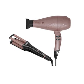 Kit Gama Keration - Secador 4D 2500W Bivolt + Modelador X-Waves