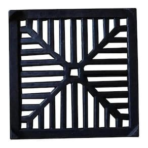 Ralo Grelha Ferro Fundido 20X20 Cm Área Externa Inovador