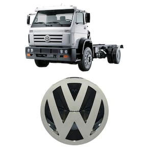 Emblema Grade Caminhão Vw Delivery Titan Worker 23Cm C/ Tela