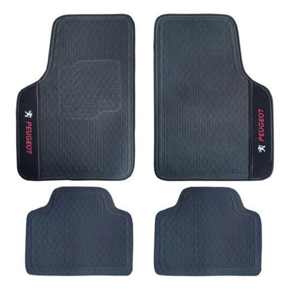 Tapete borracha peugeot 5008 308 408 508 bordado